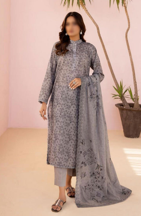 NUR Pastels Printed Embroidered Lawn Collection NP 04