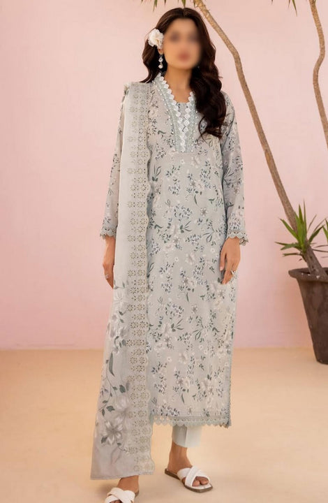 NUR Pastels Printed Embroidered Lawn Collection NP 05