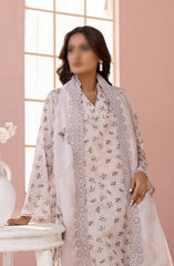 NUR Pastels Printed Embroidered Lawn Collection NP 06