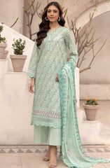 Pastels by Nur Unstitched Lawn Summer Collection 2025 D-38