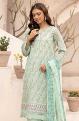 Pastels by Nur Unstitched Lawn Summer Collection 2025 D-38