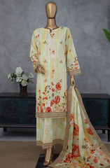 Nayab by HZ Textile Unstitched Lawn Summer Collection 2025  D-03