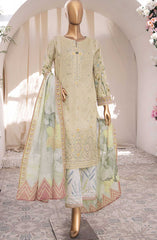 HZ Unstitch Nayab Printkari Doriya Embroidered Collection Vol 02 D-11