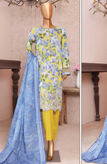 HZ Nayab Printkari Doriya Embroidered Collection D-02