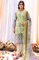 RangRez by NUR Unstitched Lawn Summer Collection 2025 D-403