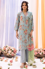 RangRez by NUR Unstitched Lawn Summer Collection 2025 D-406