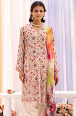 RangRez by NUR Unstitched Lawn Summer Collection 2025 D-407