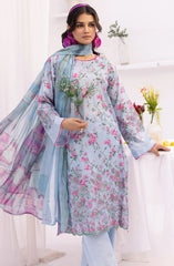 RangRez by NUR Unstitched Lawn Summer Collection 2025 D-408