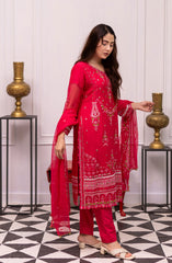 Roop Rang Stitched Collection By AL Harir Apparel D-24 Nazarana S.Pink