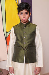 Real Image Kids Waist Coat and Prince Coat  Collection 2024 D-OKW 040