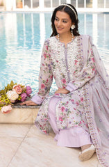 Printkari by NUR Printed Embroidered Lawn Collection 2025 D-07