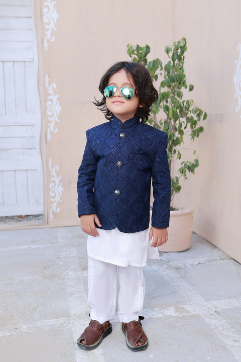 Exclusive Kids Prince Coat Collection P-08 Royal Blue Prince coat
