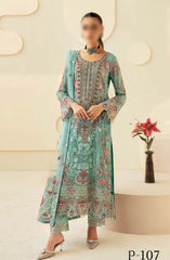 Ramsha Dastoor Chiffon Collection Vol 01 D-107