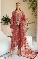 Ramsha Dastoor Chiffon Collection Vol 01 D-109