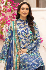 NUR N Prints Unstitched lawn Summer Collection 2025 D-232