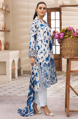 NUR N Prints Unstitched lawn Summer Collection 2025 D-234