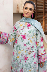 NUR N Prints Unstitched lawn Summer Collection 2025 D-237