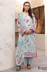 NUR N Prints Unstitched lawn Summer Collection 2025 D-237