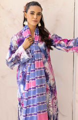 NUR N Prints Unstitched lawn Summer Collection 2025 D-238