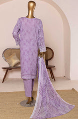 HZ Premium Chikankari Embroidered Unstitched Collection D-959