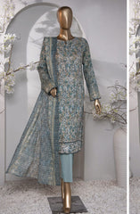 HZ Dhagakari Embroidered Collection 2024 D-803