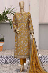 HZ Textile Unstitched Premium Daily Wear Summer Collection 2025 D-101A