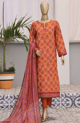 HZ Textile Unstitched Premium Daily Wear Summer Collection 2025 D-103A