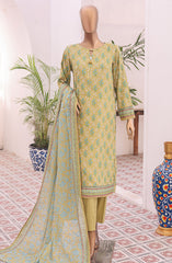 HZ Textile Unstitched Premium Daily Wear Summer Collection 2025 D-103B
