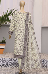 HZ Textile Unstitched Premium Daily Wear Summer Collection 2025 D-104A