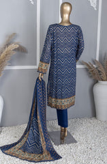 Premium Lawn Embroidered Shirt With Embroidered Cutwork Lawn Dupatta Vol-04 PEC-745