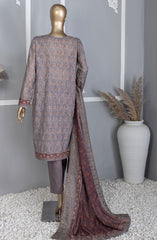 Premium Lawn Embroidered Shirt With Embroidered Cutwork Lawn Dupatta Vol-04 PEC-750