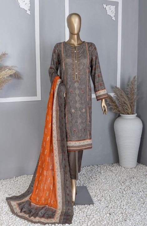 Premium Lawn Embroidered Shirt With Embroidered Cutwork Lawn Dupatta Vol-04 PEC-752