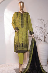 HZ Premium Embroidered Cotton Lawn Collection 2024  D-759