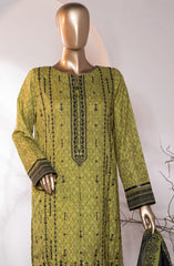 HZ Premium Embroidered Cotton Lawn Collection 2024  D-759