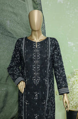 HZ Premium Emb Lawn Shirt with Emb Bamber Chiffon Dupatta Collection PEC-906