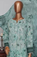 HZ Dhagakari RTW Printed Embroidered 3Pc Collection D-705-GREEN