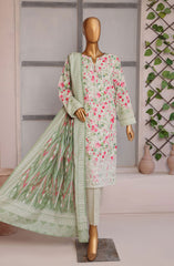 HZ Elite Khaddar Chikankari Collection 2024 D-15