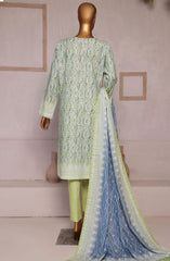 HZ Elite Khaddar Chikankari Collection 2024 D-16