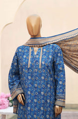 HZ Premium Khaddar Digital Printed Collection D-38