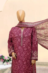 HZ Premium Khaddar Digital Printed Collection D-42