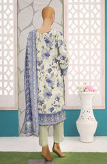 HZ Premium Khaddar Digital Printed Collection D-43