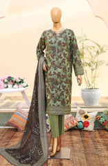 HZ Premium Khaddar Digital Printed Collection D-44