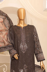 HZ Premium Embroidered Khaddar Collection 2024 D-08