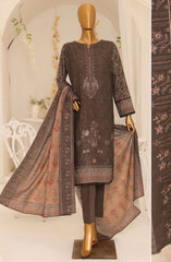 HZ Premium Embroidered Khaddar Collection 2024 D-08