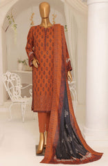 HZ Premium Embroidered Khaddar Collection 2024 D-10