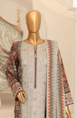 HZ Premium Embroidered Khaddar Collection 2024 D-17