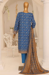 HZ Premium Embroidered Khaddar Collection 2024 D-20