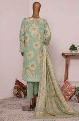 HZ Premium Khaddar Embroidered Collection D-28