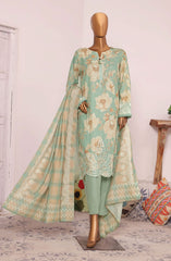 HZ Premium Khaddar Embroidered Collection D-28