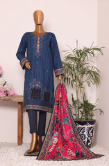 HZ Premium Khaddar Embroidered Collection D-31